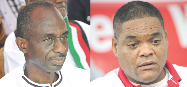 Mr Asiedu Nketia and Mr Ivor Greenstreet